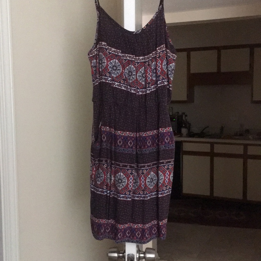 Short dress with pockets